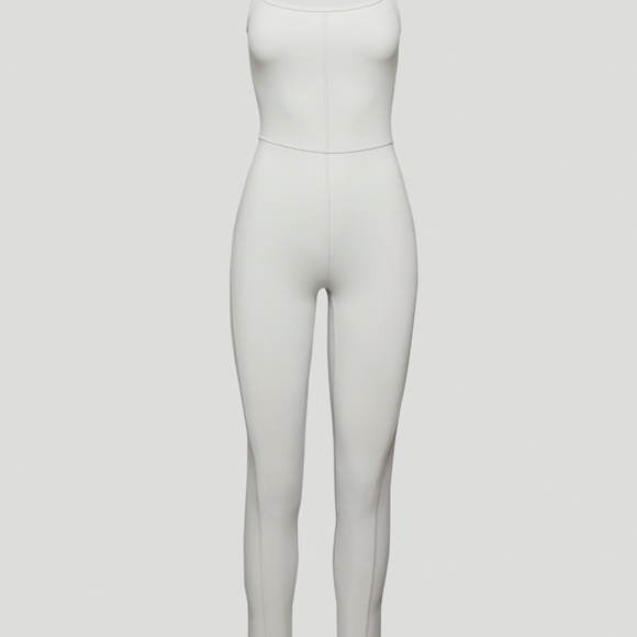 Aritzia/TNA: Divinity Jumpsuit, Ice Grey/White, Size XS - Picture 2 of 5